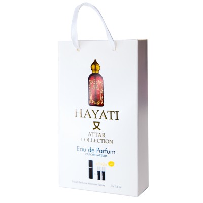 Парфюм унисекс Attar Collection Hayati с феромонами 3х15 мл