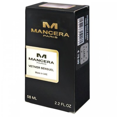 Mancera Vetiver Sensuel Perfume Newly унісекс 58 мл