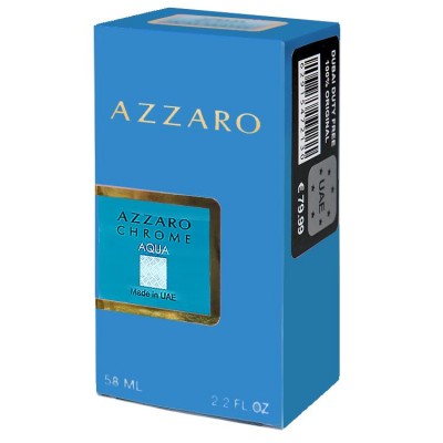 Azzaro Chrome Aqua Perfume Newly мужской 58 мл