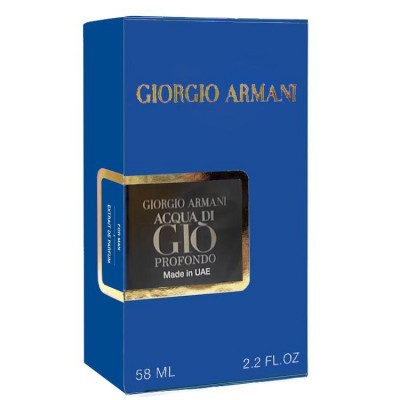 Giorgio Armani Acqua di Gio Profondo Perfume Newly мужской 58 мл