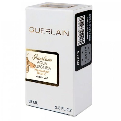 Guerlain Aqua Allegoria Mandarine Basilic Perfume Newly жіночий 58 мл