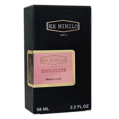 EX NIHILO Explicite Perfume Newly унісекс 58 мл