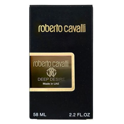 Roberto Cavalli Uomo Deep Desire Perfume Newly мужской 58 мл