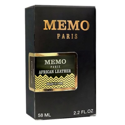 Memo African Leather Perfume Newly унісекс 58 мл