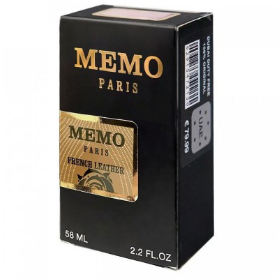 Memo French Leather Perfume Newly унісекс 58 мл