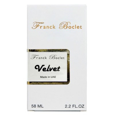 Franck Boclet Velvet Perfume Newly унісекс 58 мл
