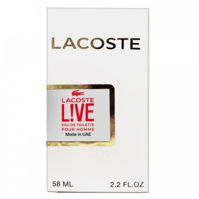 Lacoste Live Lacoste Perfume Newly мужской 58 мл