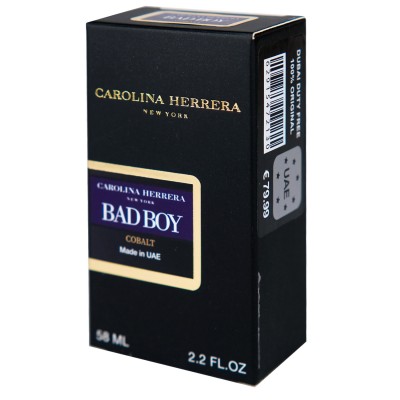 Carolina Herrera Bad Boy Cobalt Parfum Electrique Perfume Newly мужской 58 мл