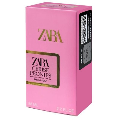 Zara №02 Cerise Peonies Perfume Newly жіночий 58 мл