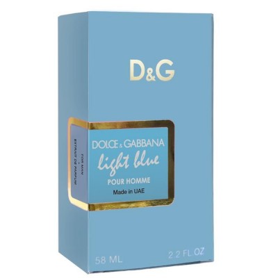 Dolce&Gabbana Light Blue Pour Homme Perfume Newly чоловічий 58 мл