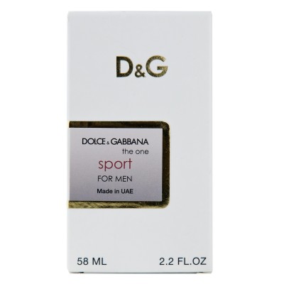 Dolce&Gabbana The One Sport Perfume Newly мужской 58 мл