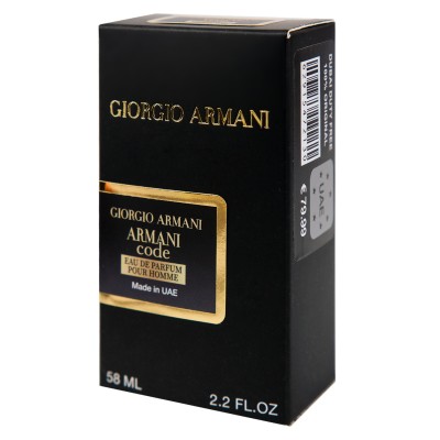Giorgio Armani Armani Code Eau de Parfum Pour Homme Perfume Newly мужской 58 мл