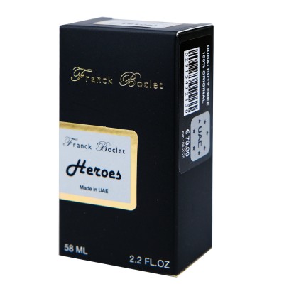 Franck Boclet Heroes Perfume Newly унісекс 58 мл