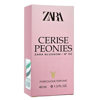 Zara №02 Cerise Peonies Pheromone Parfum женский 40 мл