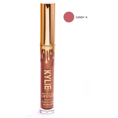 Жидкая матовая помада KYLIE Metal Matte Lipstick CANDY K