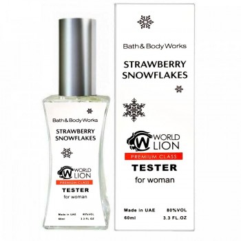 Bath & Body Works Strawberry Snowflakes ТЕСТЕР Premium Class жіночий 60 мл