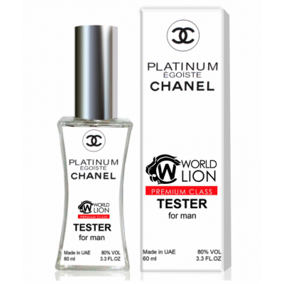 Chanel Egoiste Platinum ТЕСТЕР Premium Class чоловічий 60 мл