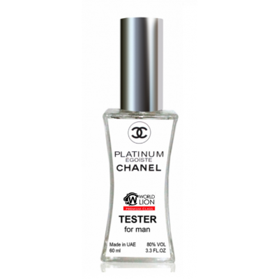 Chanel Egoiste Platinum ТЕСТЕР Premium Class чоловічий 60 мл