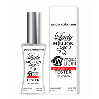 Paco Rabanne Lady Million ТЕСТЕР Premium Class женский 60 мл