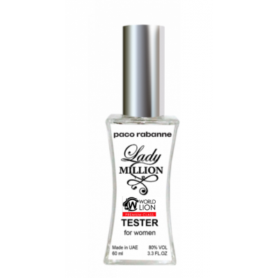 Paco Rabanne Lady Million ТЕСТЕР Premium Class женский 60 мл