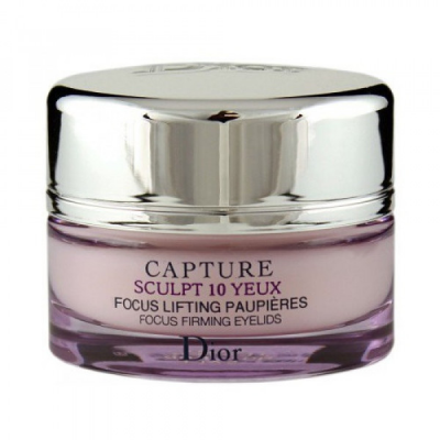 Крем для шкіри навколо очей Dior Capture Sculpt 10 Yeux Focus Firming Eyelids 15 мл