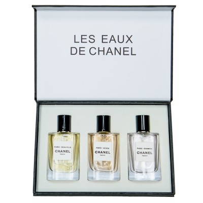 Подарунковий набір унісекс Chanel Les Eaux de Chanel 3 в 1 УЦІНКА