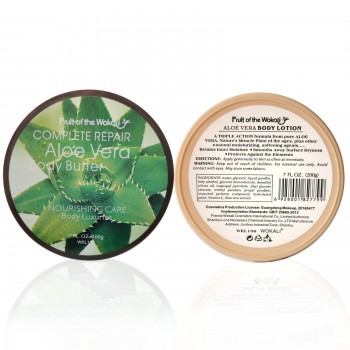 Крем для тела на основе масла Wokali Aloe Vera Body Butter WKL106