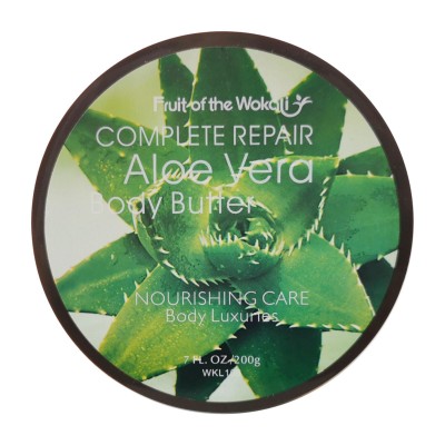 Крем для тела на основе масла Wokali Aloe Vera Body Butter WKL106