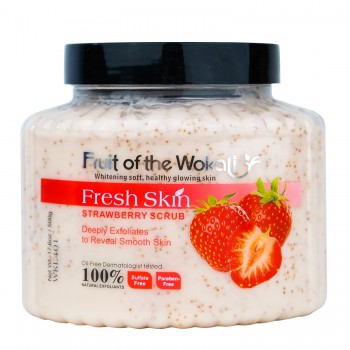 Скраб для тіла Wokali Fresh Skin Scrub Strawberry WKL401 500 г