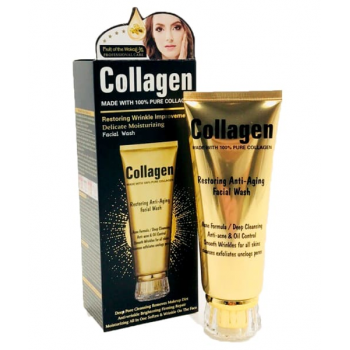 Відновлюючий засіб Wokali Collagen Restoring Anti-Aging Facial Wash для вмивання HF2009 120 мл