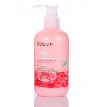 Увлажняющий лосьон для тела Wokali Rose Body Lotion с омолаживающим и укрепляющим эффектом WKL264 260 мл