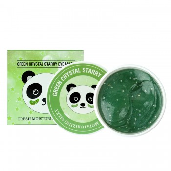 Гидрогелевые патчи под глаза SERSANLOVE Green Crystal Starry Eye Mask 60 шт