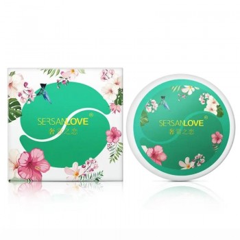 Гідрогелеві патчі під очі SERSANLOVE Green Tea Gel Eye Mask з зеленим чаєм 60 шт