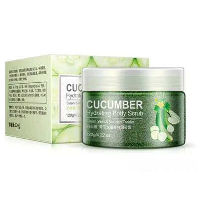 Cкраб для тіла BIOAQUA Body Scrub Cucumber з екстрактом огірка 120 г