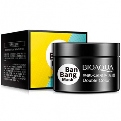 Двокольорова маска BIOAQUA Ban Bang Double Colour Mask для комбінованої шкіри 100 г