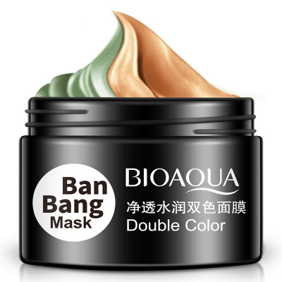 Двуxцветная маска BIOAQUA Ban Bang Double Colour Mask для комбинированной кожи 100 г