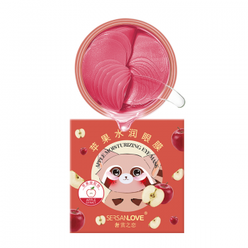 Гідрогелеві патчі під очі SERSANLOVE Apple Moisturizing Eye Mask з екстрактом яблука 60 шт