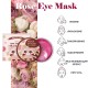 Гідрогелеві патчі під очі SERSANLOVE Rose Eye Mask c екстрактом квіток троянди 60 шт