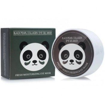 Гідрогелеві патчі SERSANLOVE Black Collagen Eye Gel Mask з екстрактом чорного перлів і колагеном 60 шт