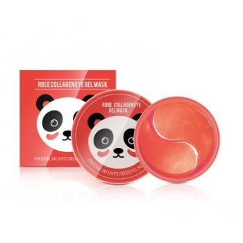 Гідрогелеві патчі SERSANLOVE Rose Collagen Eye Gel Mask з екстрактом троянди і колагеном 60 шт