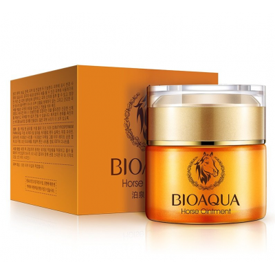 Крем для обличчя BIOAQUA Horse Ointment Cream з анти-віковим ефектом на основі кінського масла 50 мл