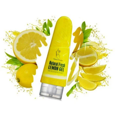 Крем для рук Wokali Natural Fresh Lemon Gel FM038