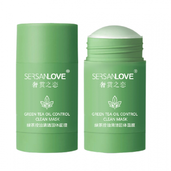Маска для обличчя SERSANLOVE Green Tea Oil Control Clean Mask з екстрактом зеленого чаю 40 гр