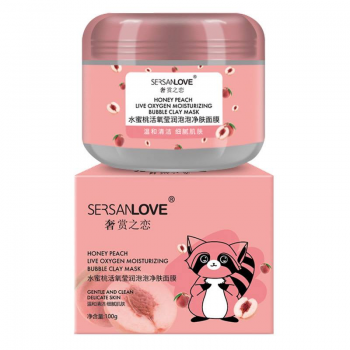 Маска для лица SERSANLOVE Honey Peach Gel Mask с экстрактом меда и персика 100 гр