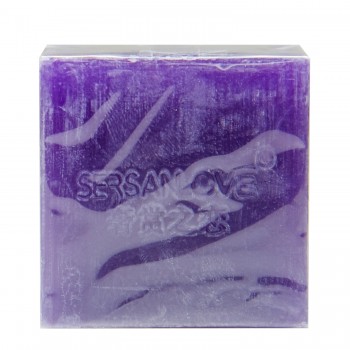 Мило ручної роботи SERSANLOVE Essential Oil Lavender Soap з ефірною олією лаванди 100 г