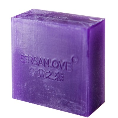 Мыло ручной работы SERSANLOVE Essential Oil Lavender Soap с эфирным маслом лаванды 100 г
