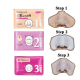 Очищающие полоски для носа BIOAQUA 3 Step Pink