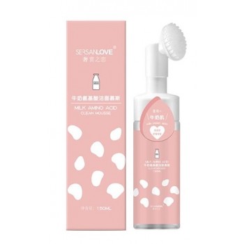 Пінка-мус для вмивання SERSANLOVE Milk Amino Acid Cleanser Mousse з екстрактом молока 150 мл