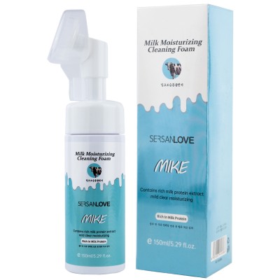 Пенка-мусс для умывания SERSANLOVE Milk Moistutizing Cleansing Foam с экстрактом молочка 150 мл