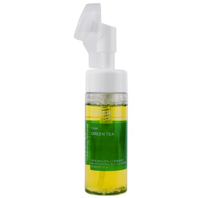 Пінка-мус для вмивання Wokali Green Tea Real Fresh Foam Facial Cleansing Mousse з екстрактом зеленого чаю 150 мл